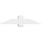 Ekena Millwork Eugene Architectural Grade PVC Gable Bracket, 48"W x 10"H x 4"D x 6"F, 5/12 Pitch GBP048X10X0406EUG00 - alternate 2